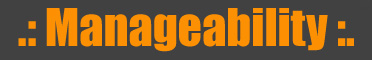 Manageability Manageability